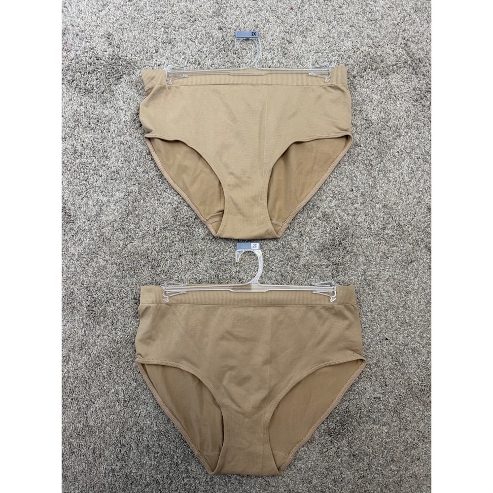 Definitions New York Intimates – 2 Pack Underwear – Tan – Size 2X – NWT